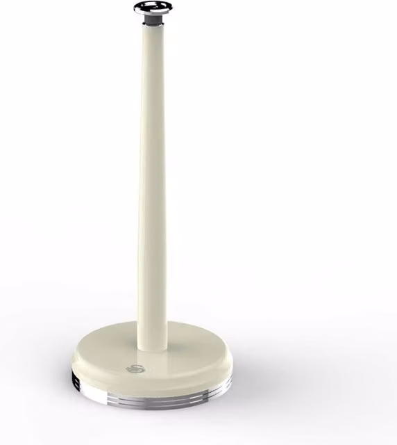 Swan Retro Revive Freestanding Towel Pole in Grey, Cream and Beige
