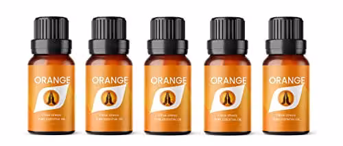 Aroma Energy Orange Pure Essential Oil 50ml (5 x 10ml)