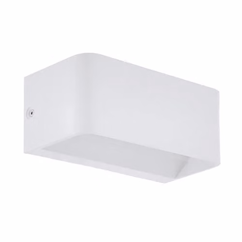 Eglo Sania 4 LED White Cube Aluminium Wall Light – 1