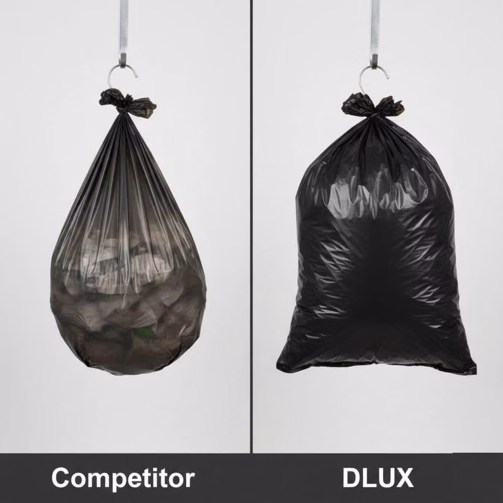 Bedsland DL 10 Extra Heavy Duty Refuse Sacks, Black, 10 Pack – 5