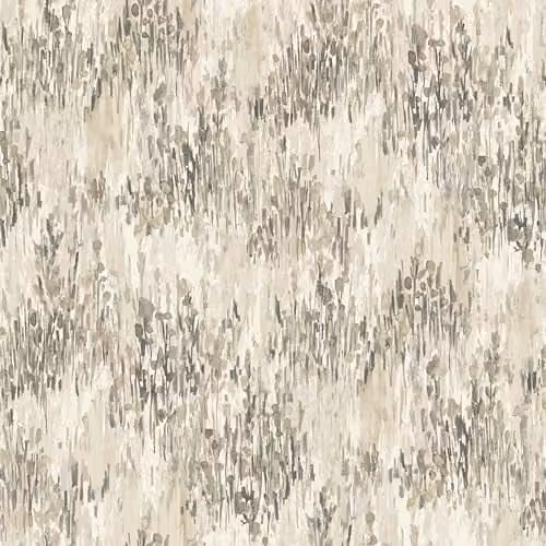 Grandeco Abstract Botanical Grasses Textured Wallpaper in Beige