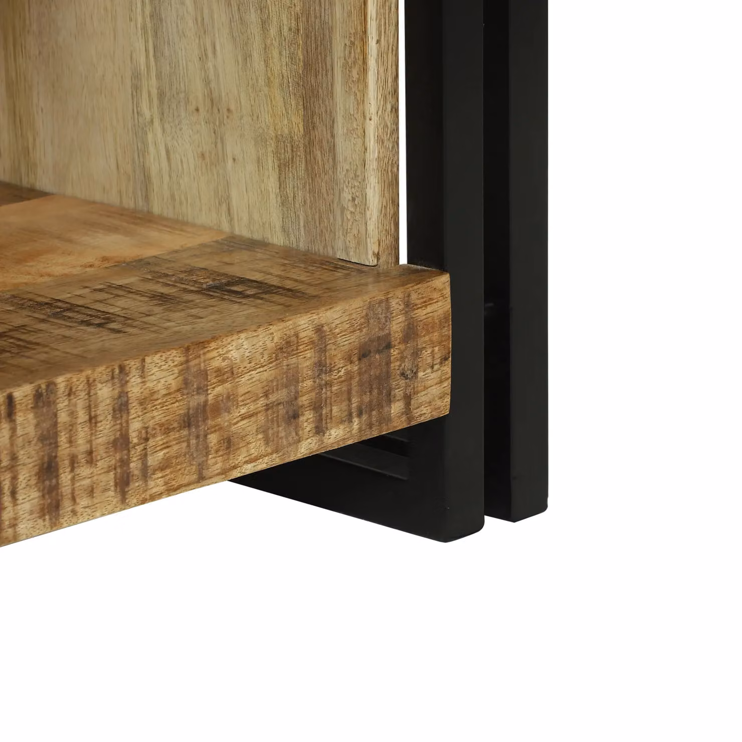 Berkfield Home Mango Wood Coffee Table in Brown, W/D/H: 90 x 50 x 38 cm – 4
