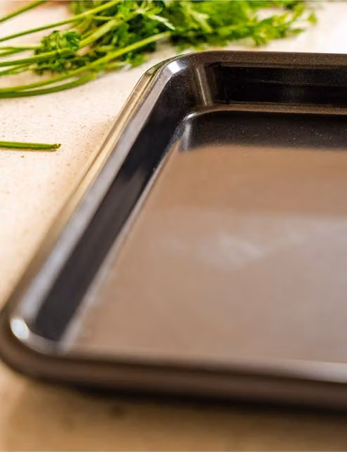 Tala Black Non-Stick Aluminium Rectangular Baking Sheet