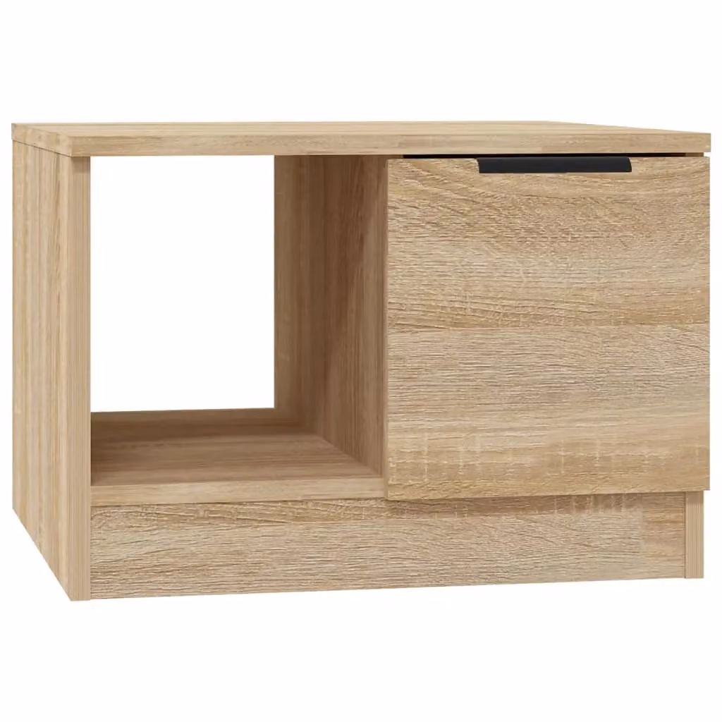 Berkfield Home Sonoma Oak Coffee Table, Brown, W/D/H: 50 x 50 x 36 cm – 2