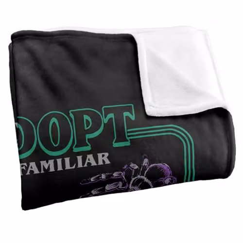 Steven Rhodes Adopt A Familiar Part 2 Multicolour Silky Super Soft Fleece Throw Blanket W/D/H: 91 x 147 cm – 7