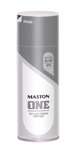 Maston Opaque Satin Gloss Spray Paint in Grey, 400 ml