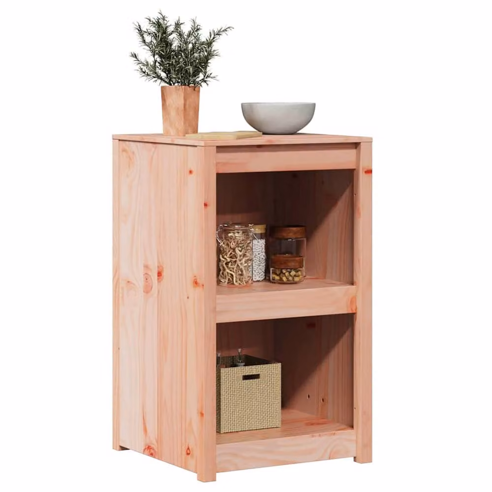 Berkfield Home Outdoor Kitchen Cabinet in Light Tan Solid Wood, W/D/H: 55 x 55 x 92 cm – 3