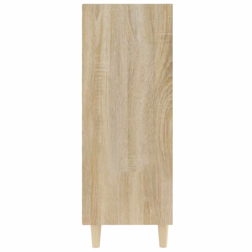 Berkfield Home Sonoma Oak Sideboard in Brown, W/D/H: 69.5 x 32.5 x 90 cm – 3