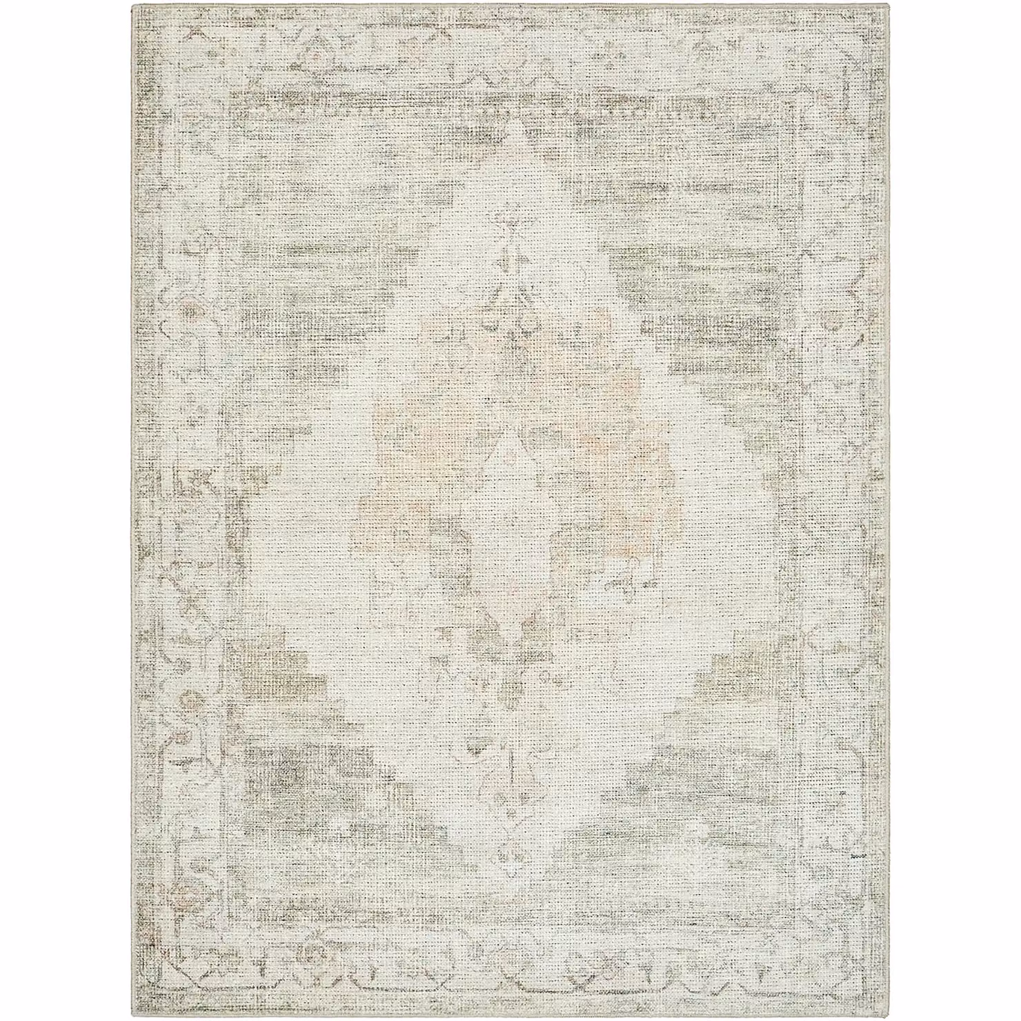 Livabliss Luca Traditional Boho Living and Dining Rug in Blue, Brown and Green, W/D/H: 120 x 170 cm – 2