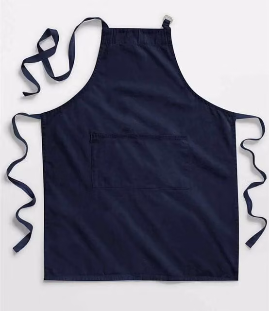 Westford Mill Crafting Full Apron in Navy Blue – 1