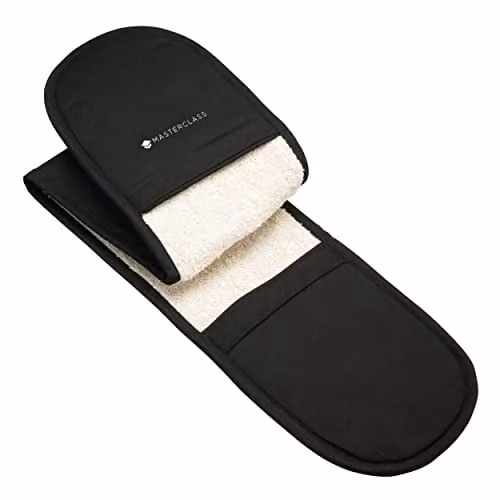 MasterClass Black Cotton Oven Glove for Adults – 1