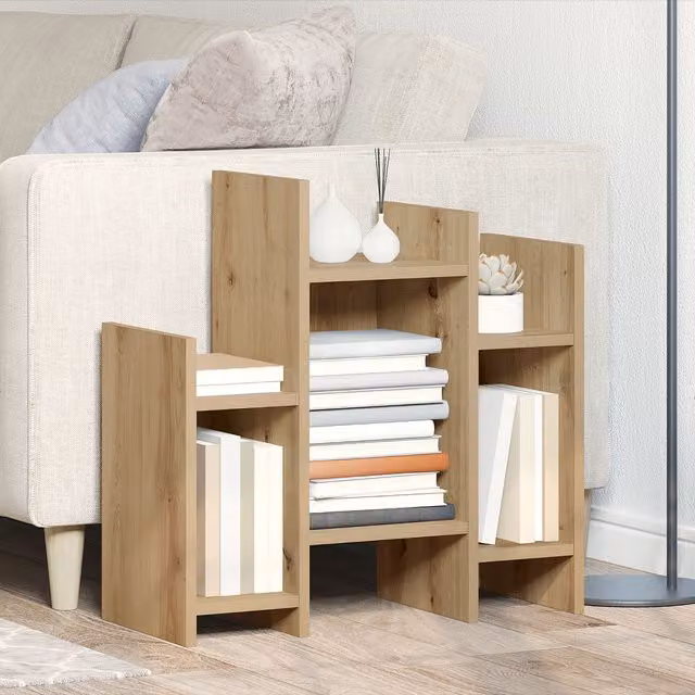 Berkfield Home Artisan Oak Side Cabinet in Brown, W/D/H: 60 x 26 x 60 cm – 1