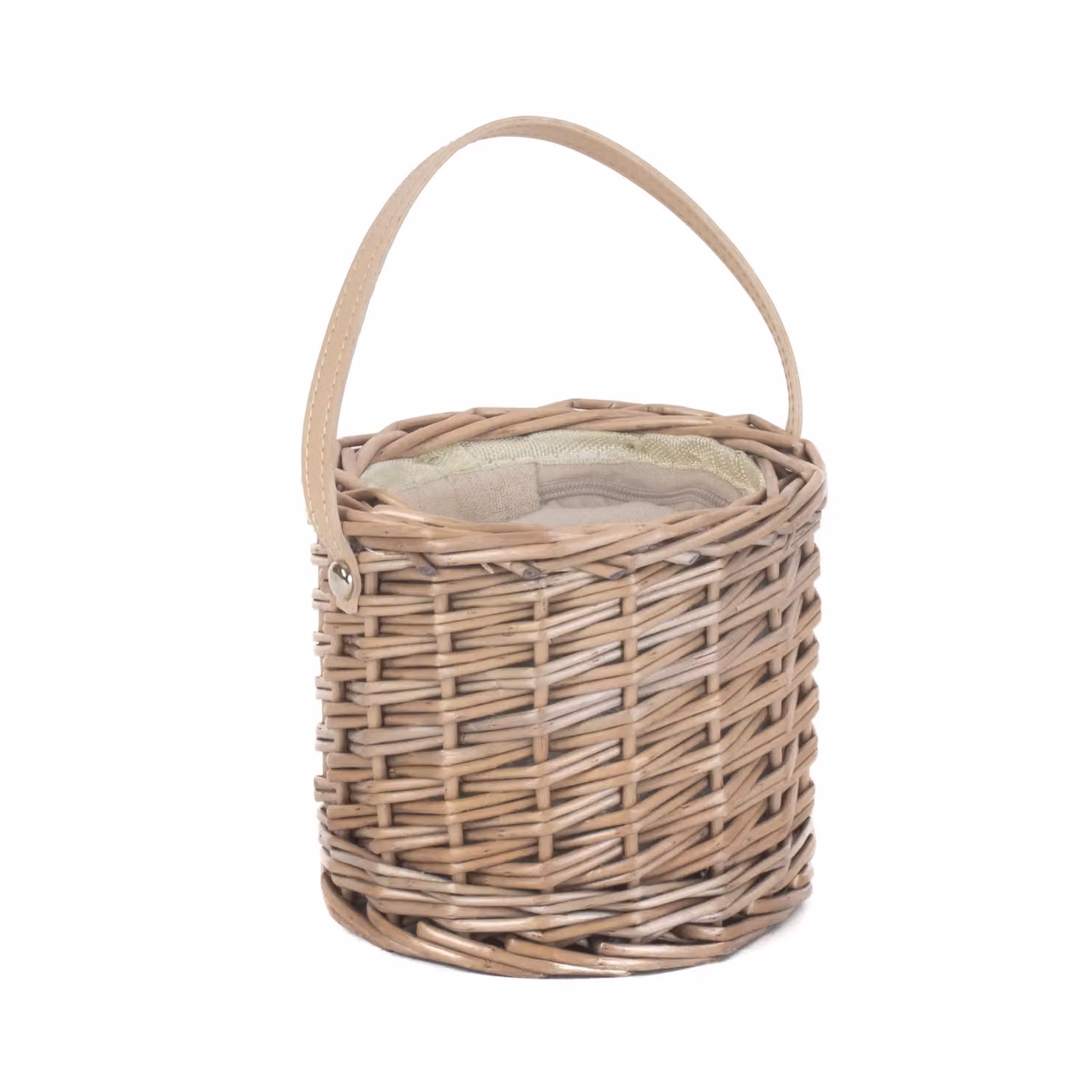 Red Hamper Antique Wash Wicker Mini Ice Basket in Grey, Brown or Red – 2