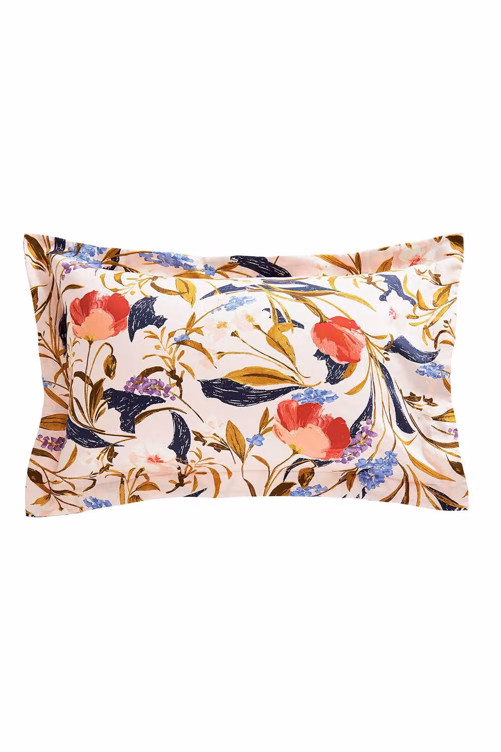Ted Baker Poppy Swirl Pink Floral Cotton Percale Duvet Cover and Pillowcase Set, W: 140 cm, H: 200 cm – 2