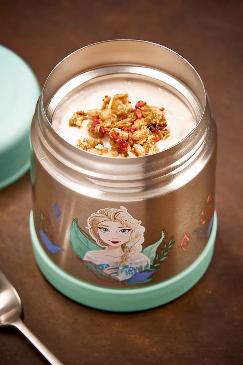 Thermos Disney Frozen FUNtainer Insulated Stainless Steel Food Flask, Multicolour, 290ml – 2