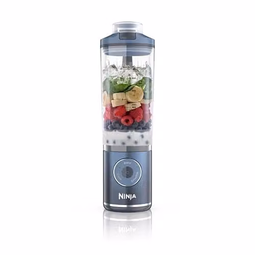 Ninja Blast Max Portable Blender, Blue, 570 ml, Rechargeable Battery BC251EUNV