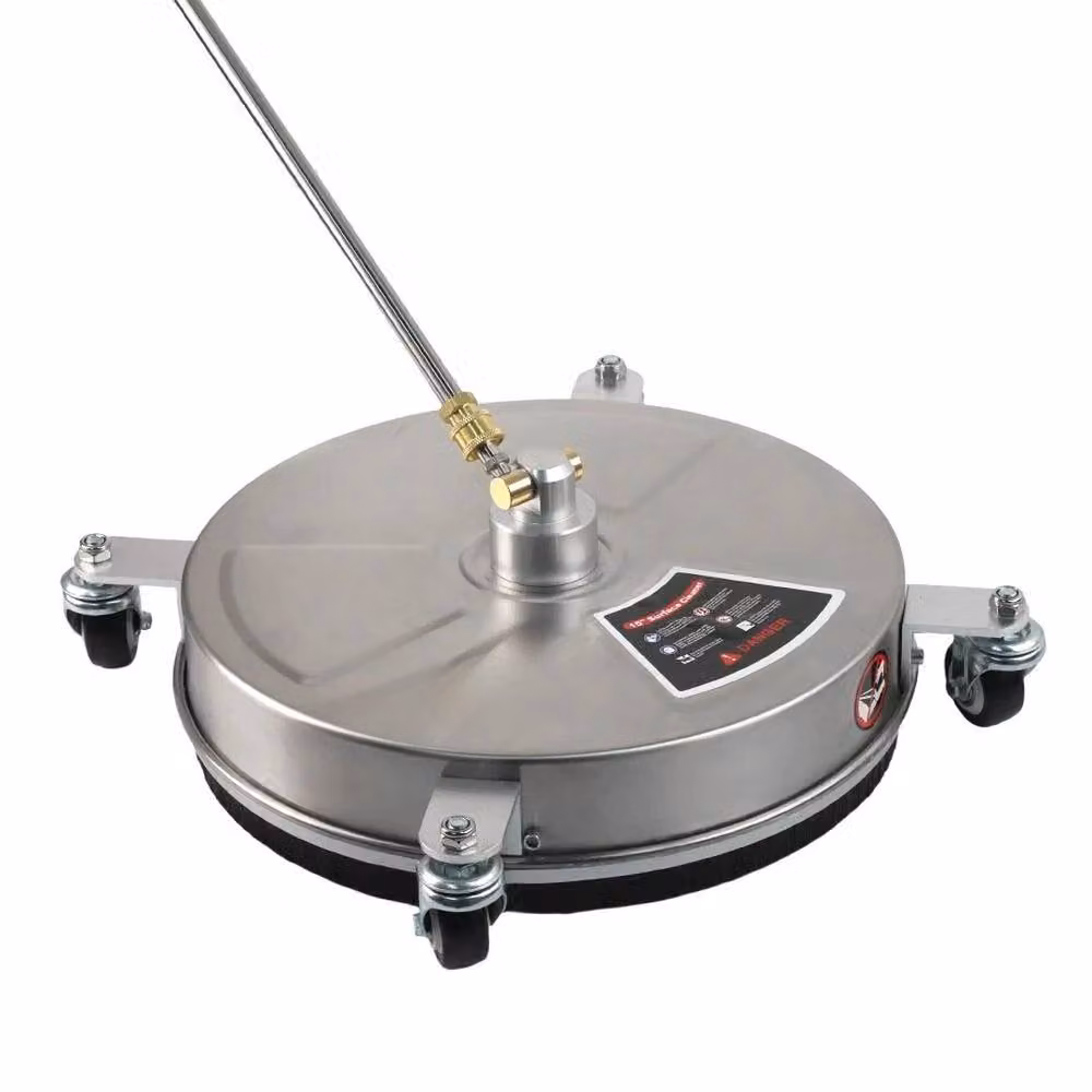 SPETLEK Commercial 15 inch Flat Surface Cleaner in Silver Stainless Steel, 100g – 5