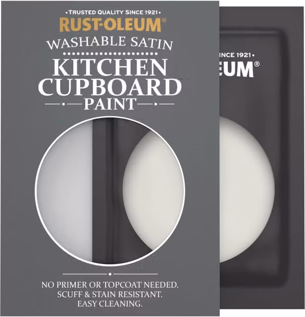 Rust-Oleum Kitchen Cupboard Satin Finish Tester Sachet, Mocha, 10ml