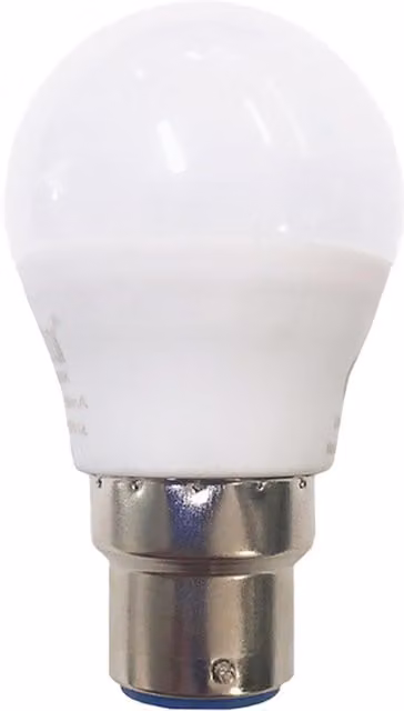 Livingandhome 4W LED Light Bulb in White with Warm Natural Day White Lighting