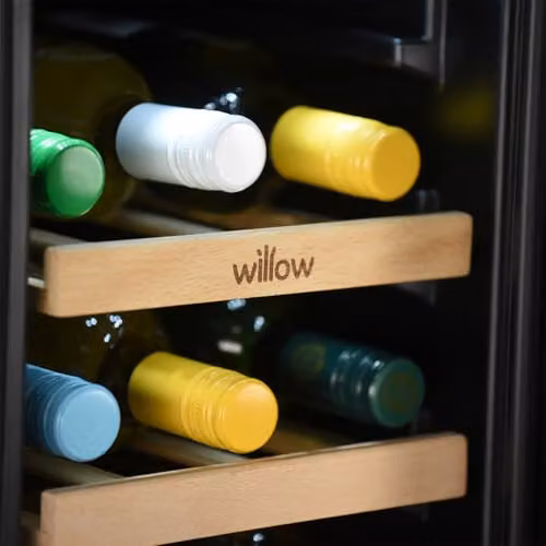 Willow W30WCSS 20 Bottle Under Counter Wine Cooler, 60L Built-In Wine Fridge with Touch Control Digital Display and Front Vented Cooling, Stainless Steel – 5