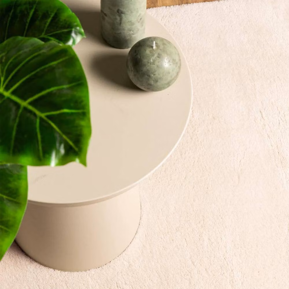Berkfield Home HUARTE Short Pile Washable Beige Rug, W/D/H: 80 x 250 cm – 3