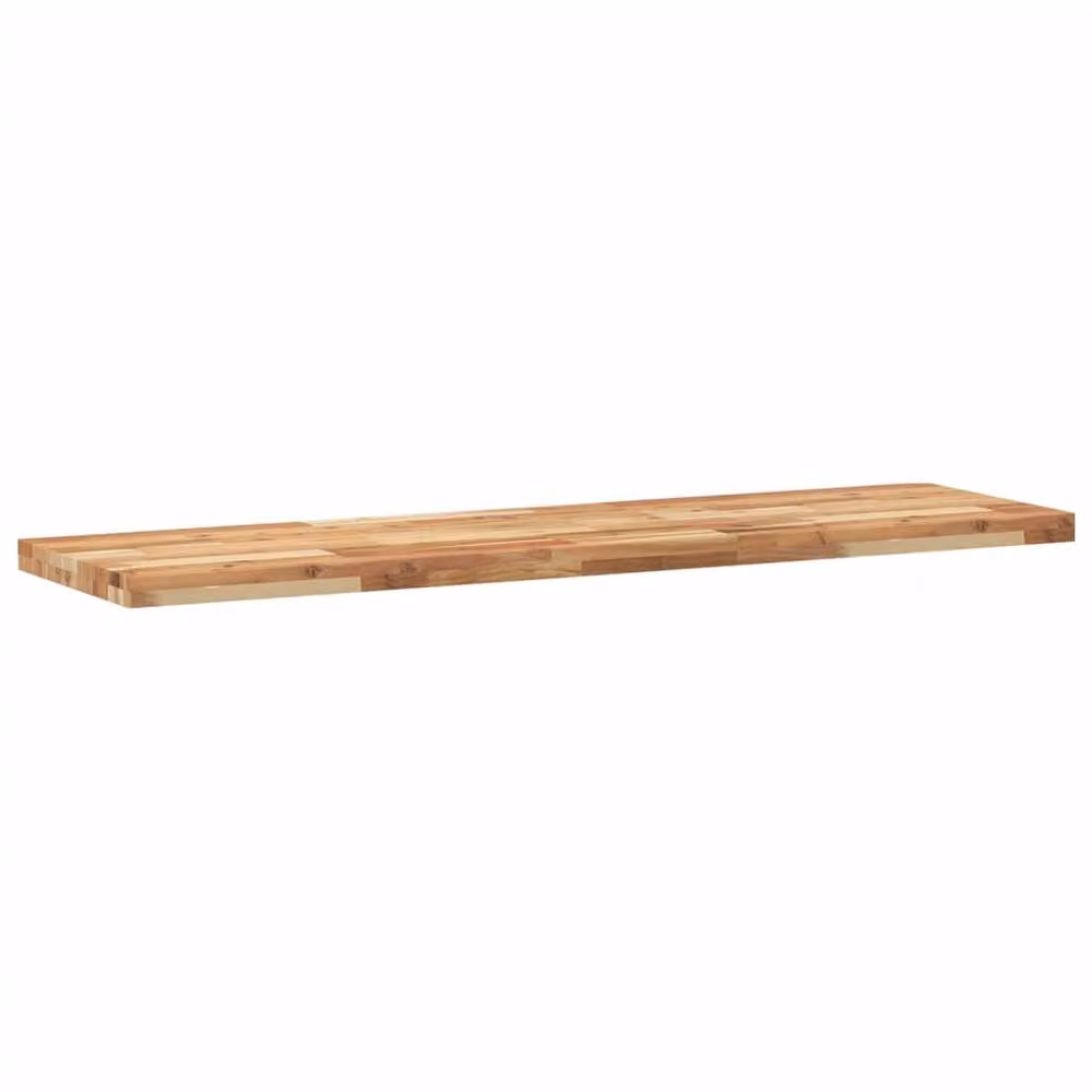 Berkfield Home Brown Oil Finished Solid Acacia Wood Floating Shelf W/D/H: 120 x 40 x 4 cm – 2