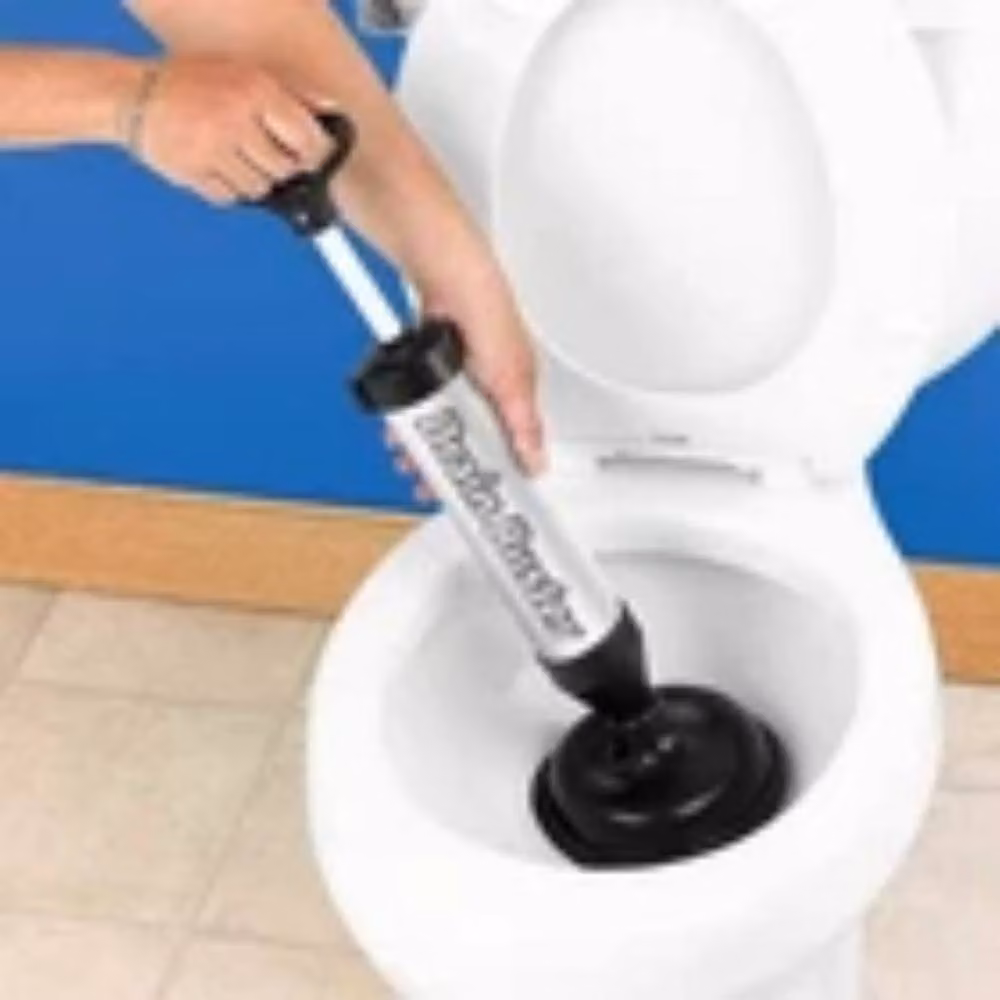 Kelvenix Vacuum Toilet Plunger Drain Unblocker in Black – 2