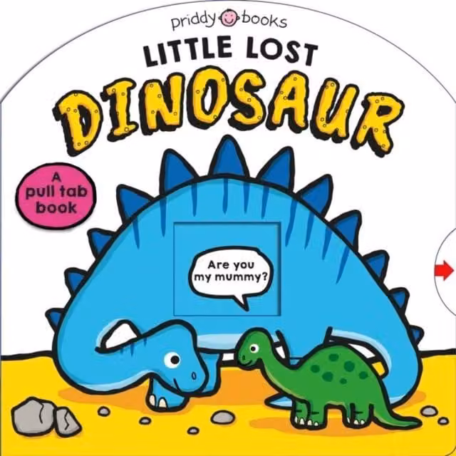 Priddy Books Little Lost Dinosaur Multicolour Board Book