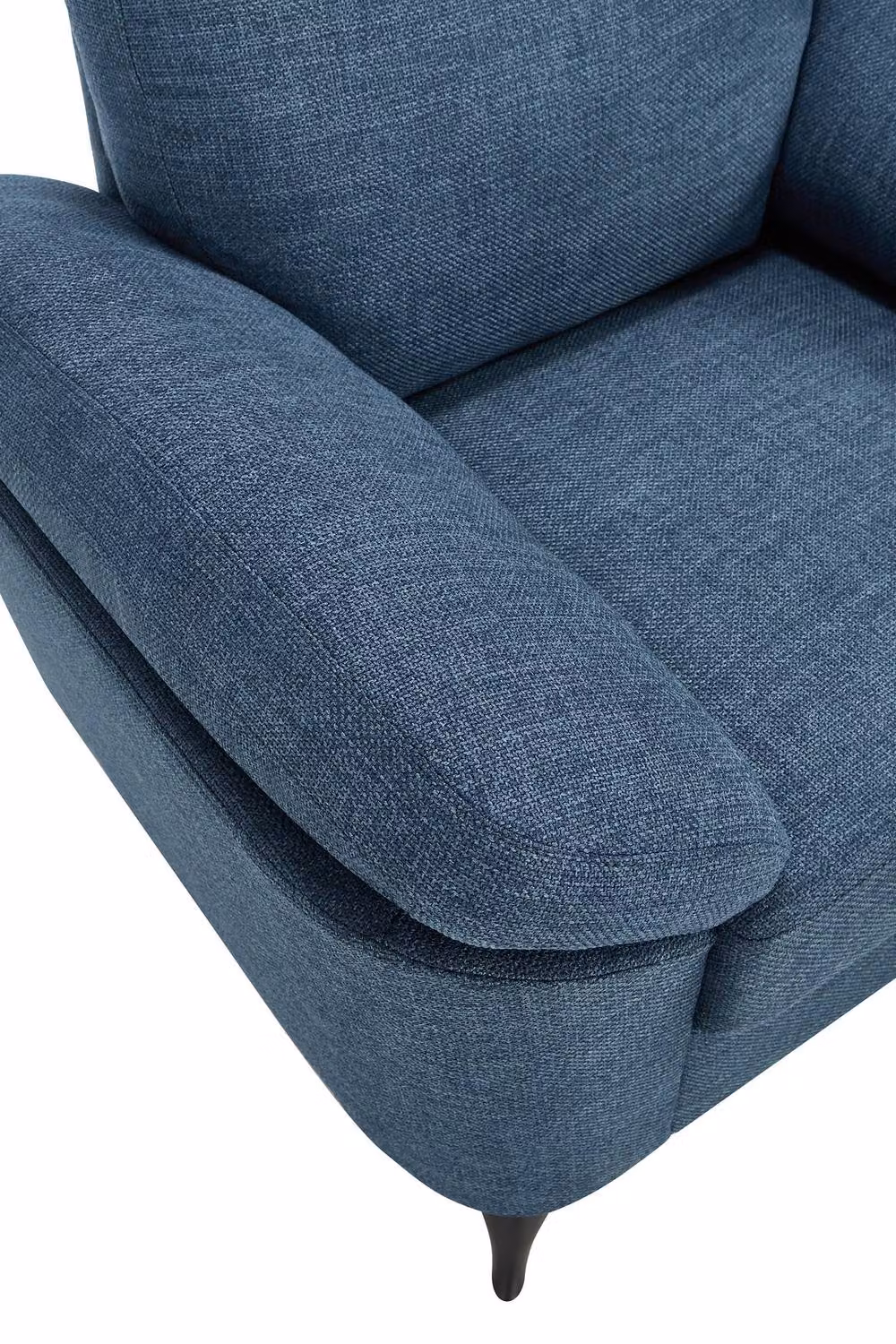 More4Homes Malmo Scandi Style Fabric Sofa Set in Blue – 4