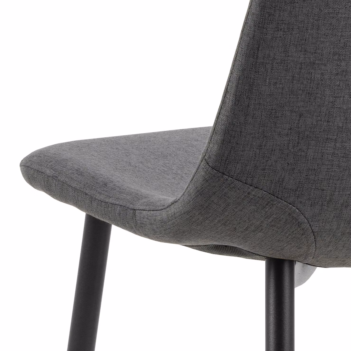 Furniture To Go Celia Dining Chair Set of 4 in Grey Fabric – 6