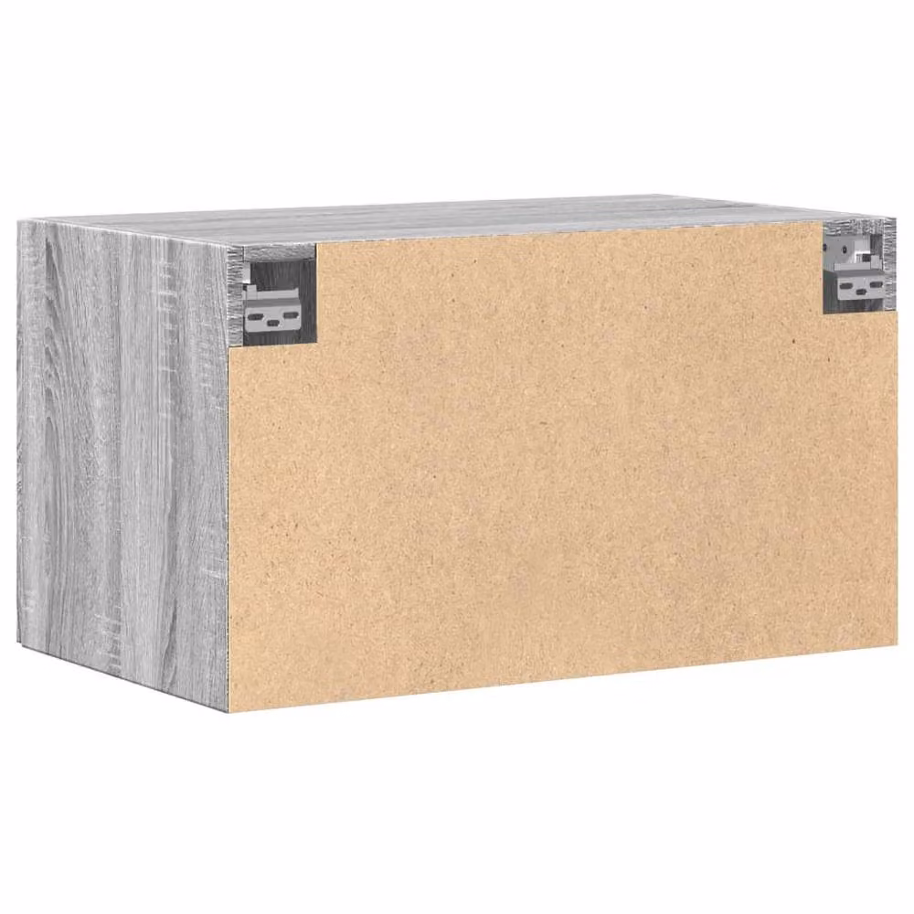 Berkfield Home Wall Mounted Cabinet in Grey Sonoma, W/D/H: 70 x 42.5 x 40 cm – 2