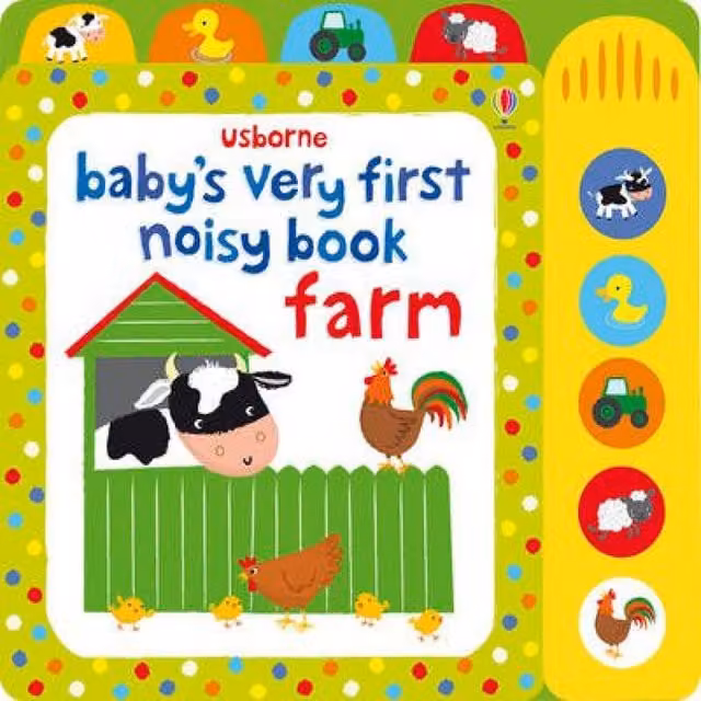 Fiona Watt Baby's Very First Noisy Book Farm Multicolour Paperback