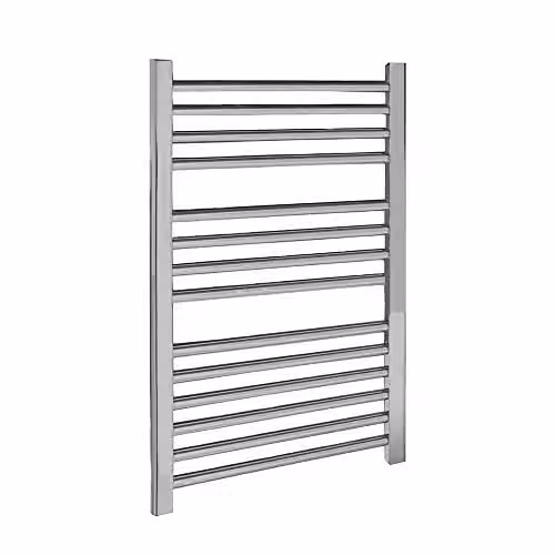 nuie HK381 Modern Vertical Heated Ladder Towel Rail in Chrome, W: 50 cm, H: 70 cm – 1