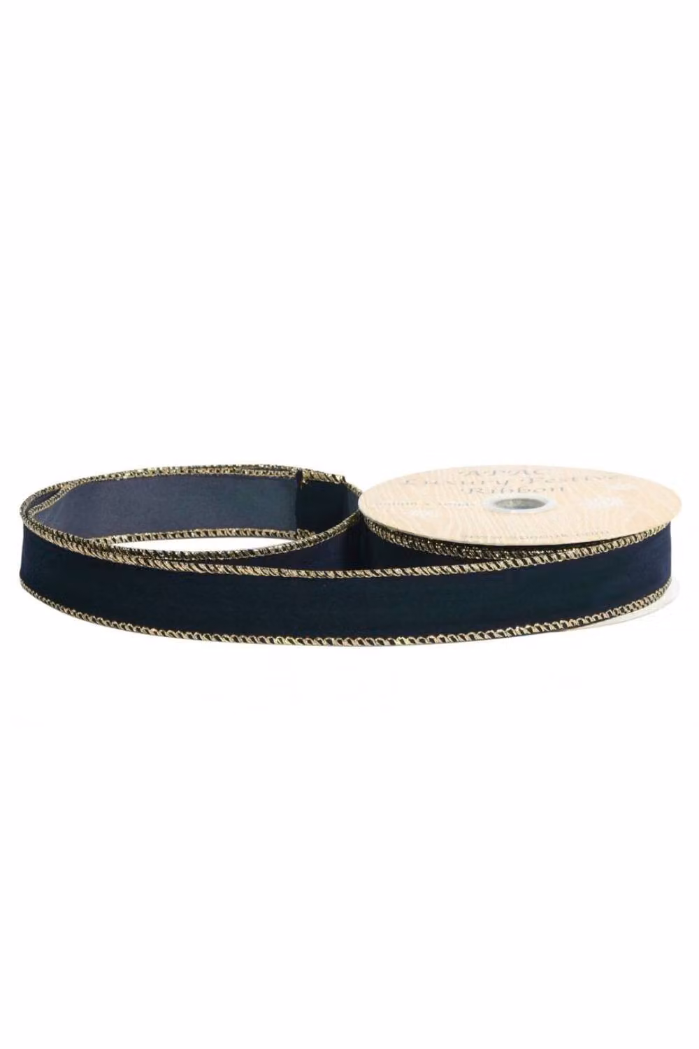 KDMD Navy Blue Velvet Ribbon, Width: 25 cm, Length: 9 m – 2