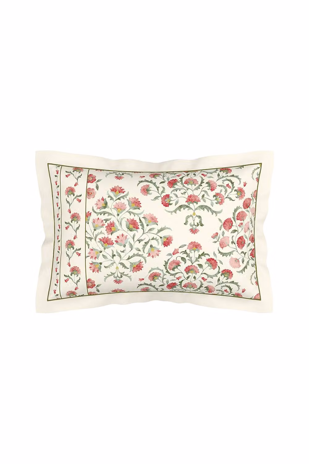 Sanderson Ottoman Floral Cotton Duvet Cover and Pillowcase Set, Multicolour, 180 x 200 cm – 2