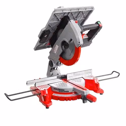 Holzmann Maschinen TK305 230V Red Benchtop Table and Chamfering Saw with 305 mm Blade and 2000 W Motor