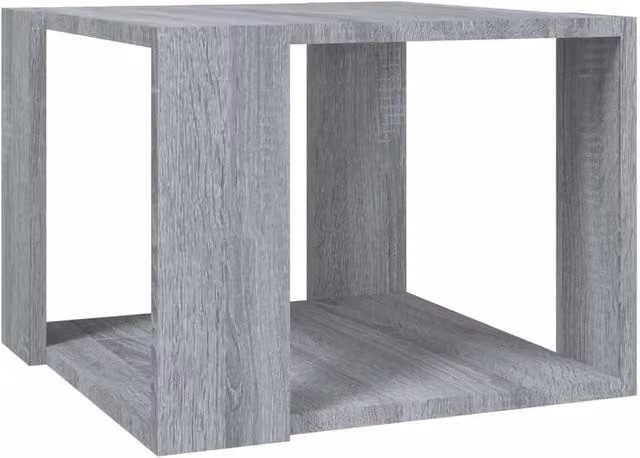 Berkfield Home Grey Sonoma Coffee Table, W/D/H: 40 x 40 x 30 cm – 1