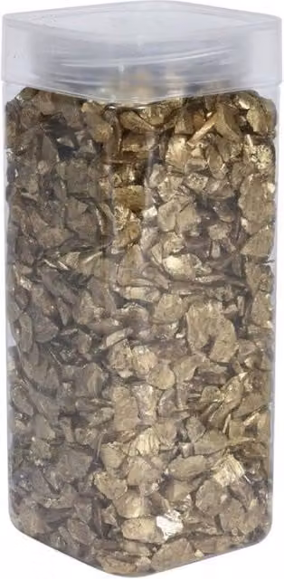 KDMD Gold Glass Pebbles 5-8mm, 750g per pack, 3 Pack