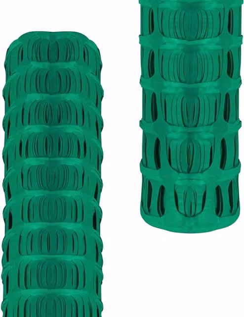 Pegdev Heavy Duty Green Plastic Barrier Fencing Mesh Netting, 15m – 1