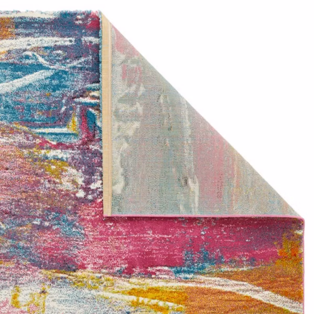 The Rug Shop UK Modern Abstract Multicolour Polypropylene and Jute Area Rug W: 240 cm, D: 330 cm – 3