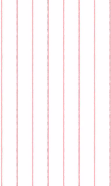 Hoopla Walls Scallop Stripe Pink Abstract Striped Wallpaper, 10m Roll