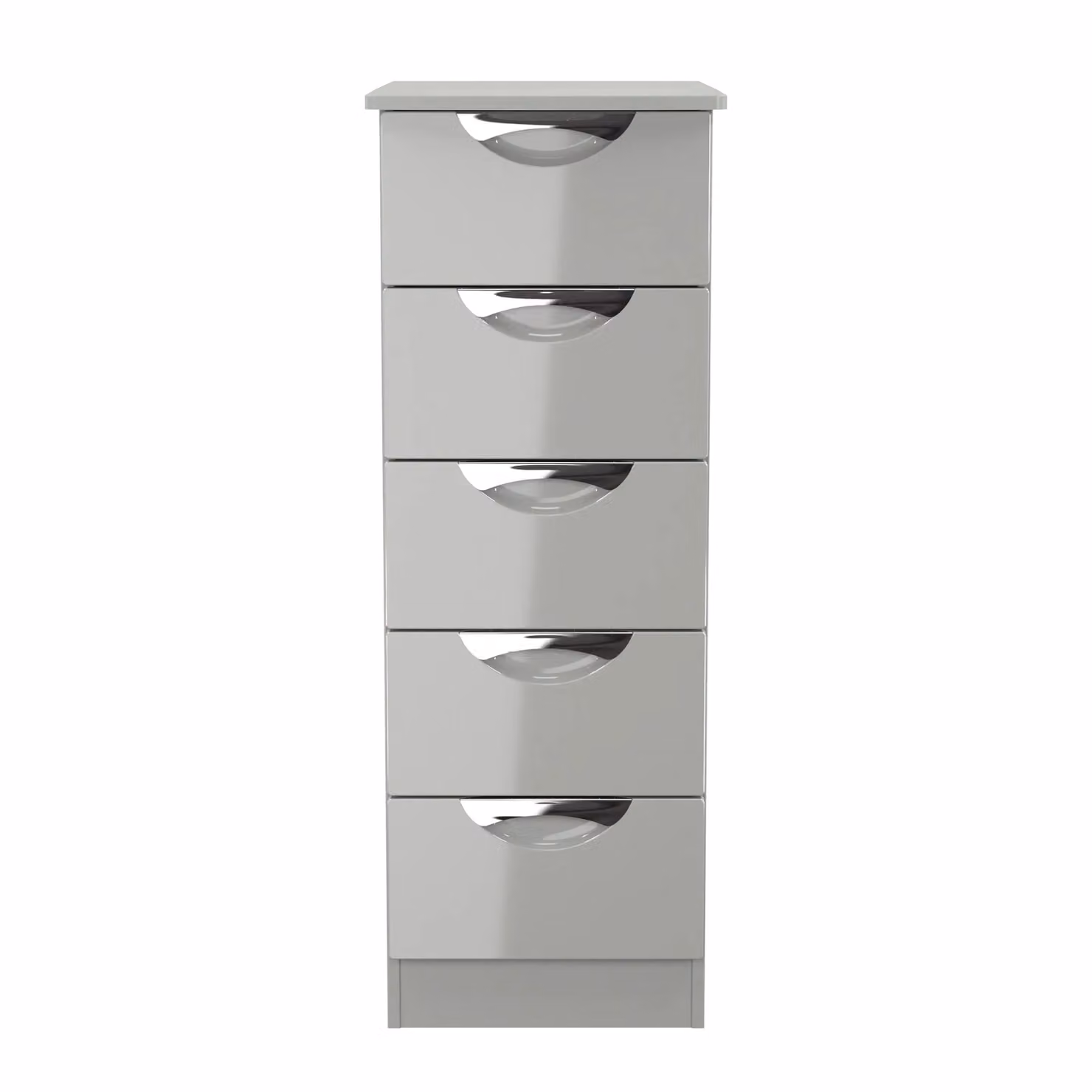 2 U Holborn 5 Drawer Tallboy in Mid Grey – 2