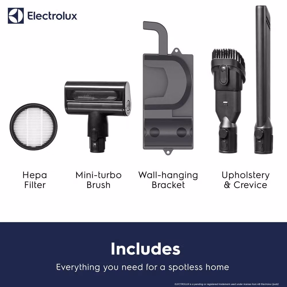 Electrolux Complete Clean Corded Stick Vacuum Cleaner with LED Headlight, Grey – 2