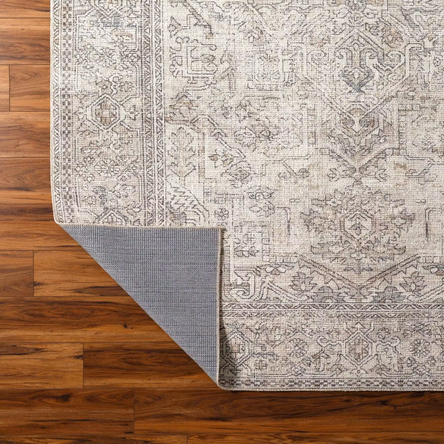 Livabliss Margot Traditional Hand Knotted Living and Dining Rug in Blue, Pink and Green, W/D/H: 120 x 170 cm – 2