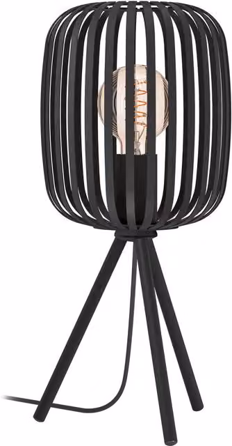 Eglo Romazzina Modern Black Metal Table Lamp IP20 – 4