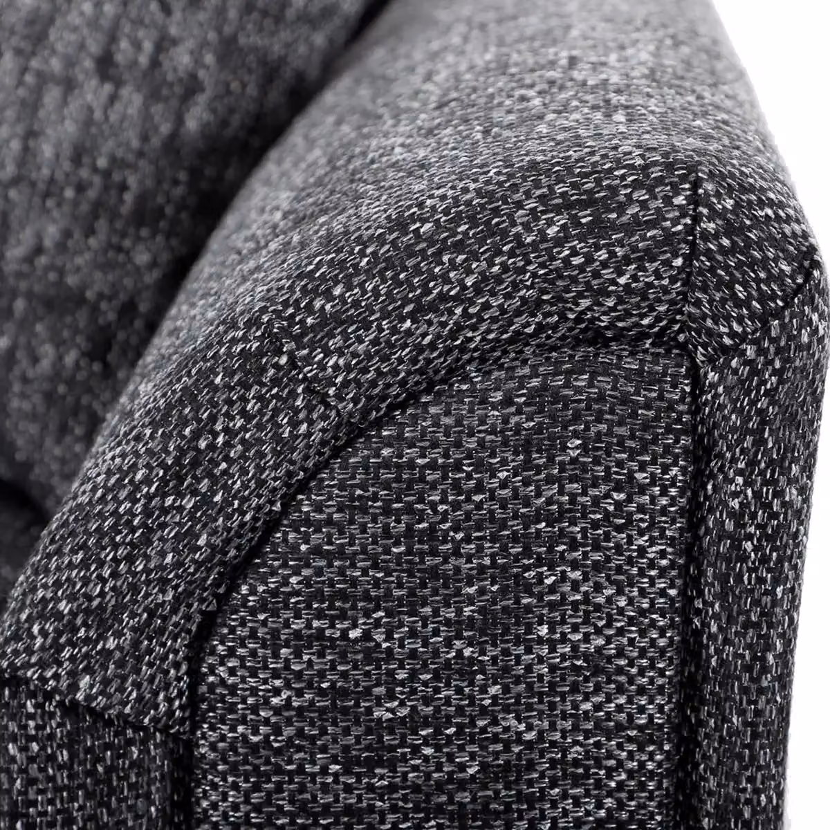 Furnishings For Less UK Byron Dundee Chenille Fabric 5 Seater 3 Piece Sofa Suite in Grey – 4