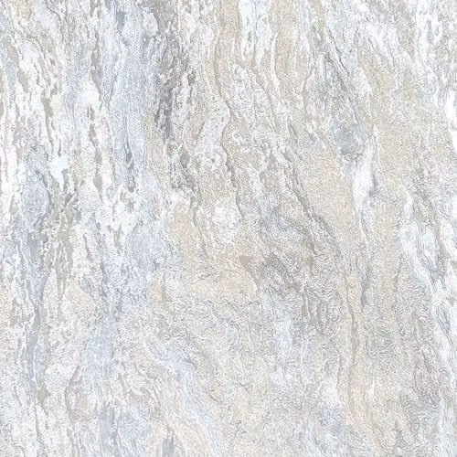 Arthouse Luxe Texture Soft Silver Vinyl Wallpaper with Plain Stone Abstract Design