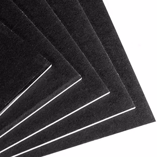 Daler-Rowney Graduate A3 Black Smooth Surface Mountboard Pack of 8 – 4