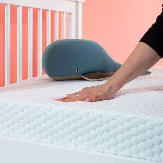 Noa and Nani Jax Double Hypoallergenic High Density Comfort Foam Mattress, White, W/D/H: 140 x 190 x 14 cm