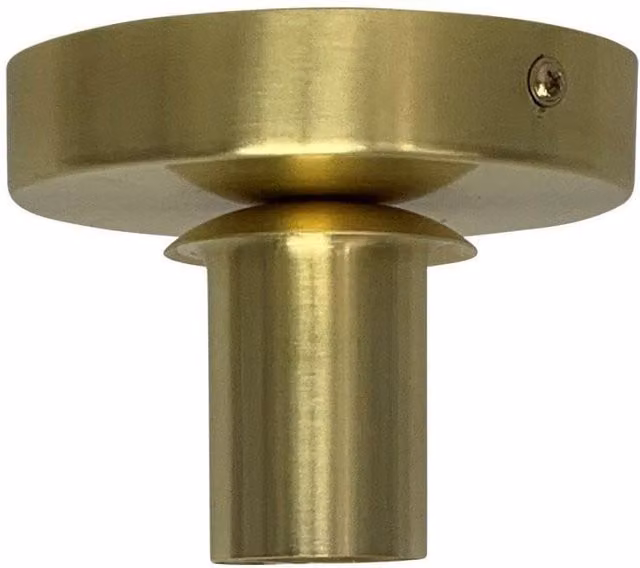 First Choice Lighting Cynthia Modern Round LED Ceiling Flush Mount Light in Gold/Brass – 1